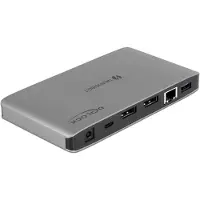 DeLOCK Thunderbolt 3 Docking Station 8K - Dual DisplayPort / USB / LAN / SD / Audio / PD 3.0