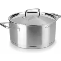 Lacor Foodie Kookpan met Deksel - Ø 20cm - 3L - Rvs