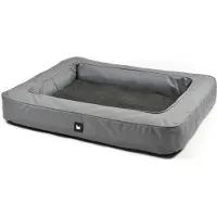 Extreme Lounging - b-dog luxury monster - orthopedische hondenkussen - wasbaar met rits - uitneembaar kussen - 100x80x15cm - Grijs