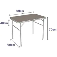 Marbueno Summer 10014m 90x60x39 Cm Opklapbare Tafel