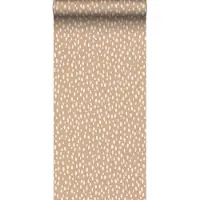 ESTAhome behang stippen licht terracotta - 53 cm x 10.05 m - 139555