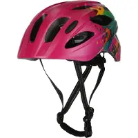 Crazy Safety Cool Splash, fietshelm, junior, roze
