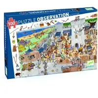 Djeco Le Château Fort Puzzle 100 pcs