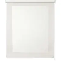 STORESDECO - Screen rolgordijn, doorschijnend, thermische isolatie, Wit 100x180 cm
