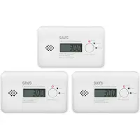 SAVS C10 Koolmonoxidemelder 3-pack