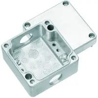Weidmuller KLIPPON K1 1M20AB CSS Installatiebehuizing 70 x 70 x 45 Aluminium Natuur 1 stuk(s) Piece