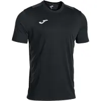 Joma Cancha T-shirt Met Korte Mouwen Zwart L Man