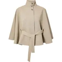 Pieces Cape 'PCBerit' beige