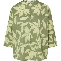 s.Oliver Blouse olijfgroen / pastelgroen