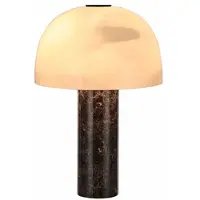 Eth Marmer tafellamp Barbara Ø 27,5cm - 2x E14