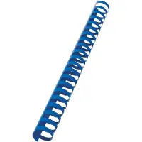GBC Din A4 25 Mm Binding Comb 50 Units Blauw Kinderen