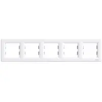 Schneider Electric Asfora Afdekraam-5V - Wit