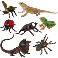 Sarcia.eu Set insecten- en hagedisfiguren, insectenfiguren 3+