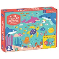 Sonstige Verlage flapjes puzzel Oceaanfeestje - 12 stukjes