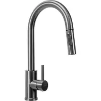 REA Fresh Messing - Keukenkraan - Titanium - 20 X 5,5 X 39,5 Cm