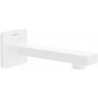 Mexen Cube muurbadkraan, wit - 79370-20