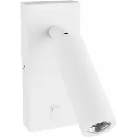 Spectrum Wandlamp Madara Slim incl. schakelaar - GU10 ⌀35mm - 38X95mm - Wit