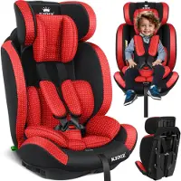 Kidiz kinderautostoeltje | kuip autostoeltje | 9 kg - 36 kg 1-12 jaar | groep 1/2 / 3 | universeel | goedgekeurd volgens ECE R44/04 | 6 verschillende kleuren | - Rood