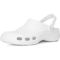 Ladeheid Clogs - Tuinschoenen - Lichte – Unisex – Wit – 43 - LA-LMG-885-Doctor2