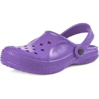 Ladeheid Clogs Kinderen - Tuinschoenen - Lichte - Kinderschoenen - Meisjes - Jongens – Violet – 34 – LA-KL-055