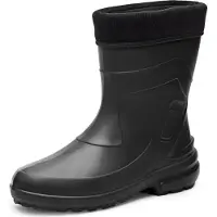 Ladeheid LA-LMG-800-Jessy Dames Regenlaarzen - Rubber - EVA - Zwart - 38