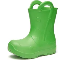 Ladeheid x Camminare - Kinderen Regenlaarze - Rubberen Laarzen voor Kinderen – EVA – Waterdicht - Antislip en Comfortabel – Groen – 30/31 - LA-CA-Splash