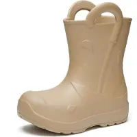 Ladeheid x Camminare - Kinderen Regenlaarze - Rubberen Laarzen voor Kinderen – EVA – Waterdicht - Antislip en Comfortabel – Camel – 30/31 - LA-CA-Splash