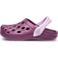 Ladeheid Clogs Kinderen - Tuinschoenen - Lichte - Kinderschoenen - Meisjes - Jongens – Violett – 33/34 - LA-CA-FlowKids