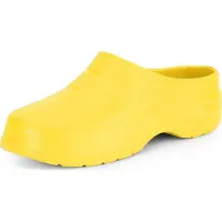 Ladeheid Unisex Clogs Tuinklompen - Tuinschoenen - Lichte - Dames - Heren - Geel1 – 42 – LA-KL-037