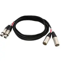 Devine MIC1002/3 kabel 2x XLR female - 2x XLR male 3 m