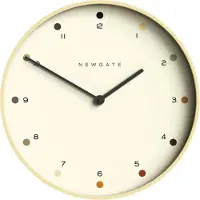 Newgate Mr Clarke Dot Wand Klok - Light Plywood