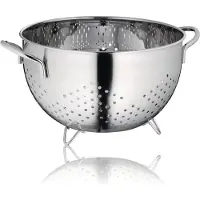 Kela Keuken - Athos Vergiet Ø 24 cm - Roestvast Staal - Zilver