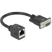 DeLOCK Serial RS-232/422/485 Adapter DB9 female to RJ45 jack