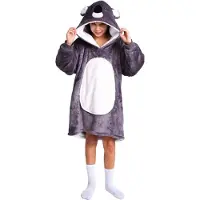 Noxxiez hoodie knuffeltrui koala voor kinderen tot 160cm fleece.