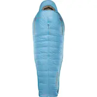 Therm-A-Rest - Trekking slaapzakken - Boost 650 20F/-6C Morning Blue voor Unisex van Nylon - Maat Regular - Blauw