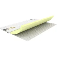 REM-SEN.PL Topper matrashoes 160x190 cm, 5 cm dik, H3 - Comfortabele slaapverbeteraar