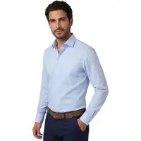Olymp Luxor Modern Fit hemd lichtblauw