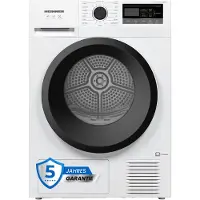 Heinner HHPD-M7N13PBKE++ Warmtepompdroger 7 kg – 16 Programma’s – Anti-Kreuk & Vochtigheidssensor – LED Display – Wit – 5 Jaar Garantie