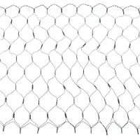 vidaXL Guirlande lumineuse LED d'intérieur/d'extérieur IP44 230x110 cm