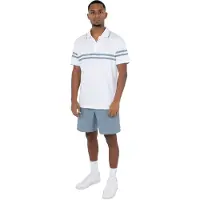 The Indian Maharadja Pique Printed Stripe Tennispolo Maat: XL