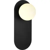 Toolight Wandlamp APP1586-1W, zwart