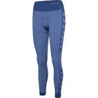 Hummel Sportbroek 'Shine' blauw gemêleerd