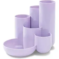 HAN CAMPUS Pennenhouder 6 Compartimenten PS (Polystyreen) Paars
