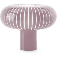 Kartell Tafellampe , Teresa, dimbare, Paars, Woonkamer, Kunststof, Designer