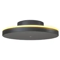 Calex oplaadbare wandlamp buiten | Rosarno | 2700K | 200 lumen | Dimbaar | Ø 25 cm | Zwart
