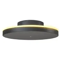 Calex Siderno Wandlamp 20cm - Oplaadbaar en Dimbaar - Binnen en Buiten Gebruik - Zwart