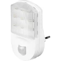 Goobay Nachtlamp met Bewegingsmelder - Stopcontact - IP20
