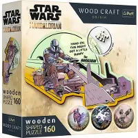 STARWARS - Puzzels - 160 Houten Puzzels" - De Mandaloriaan - Hereniging / Lucasfilm Star Wars De Mandaloriaan FSC Mix 70%".