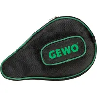 GEWO Tafeltennis Bathoes Nova Rond Met Ballenvak - Groen- voor 1 bat