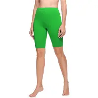 Ladeheid Dames Leggings - Shorts - Korte - Katoen - Sportbroek - LA-LA40-131-LE - Groen - L